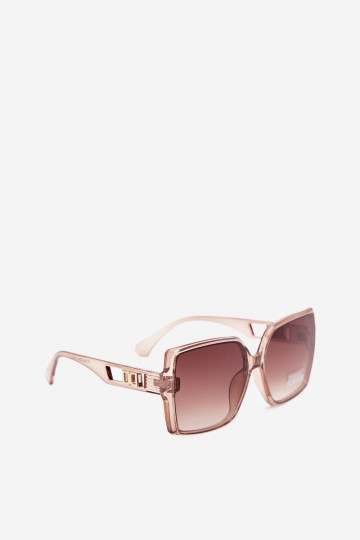 Damen Sonnenbrille mit UV-Filter rosa 2