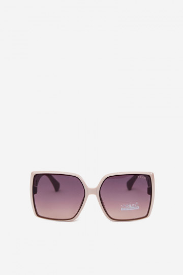 Damen Sonnenbrille mit UV-Filter sandfarben