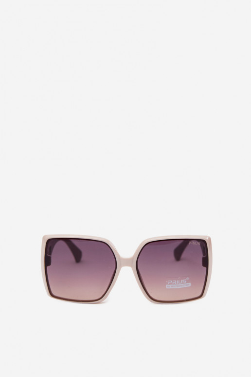 Damen Sonnenbrille mit UV-Filter sandfarben