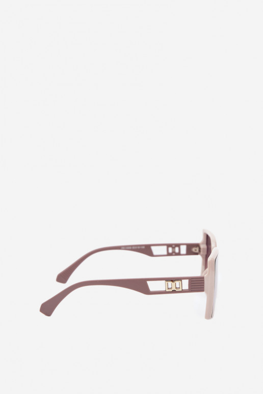 Damen Sonnenbrille mit UV-Filter sandfarben