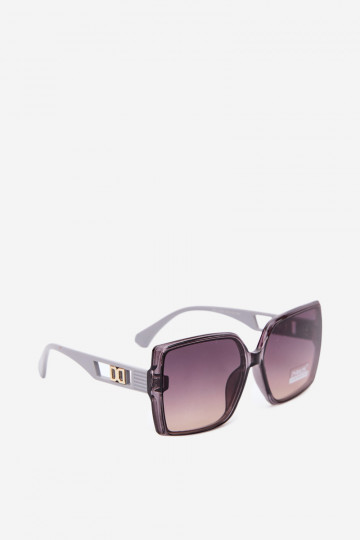 Damen Sonnenbrille mit UV-Filter grau 2