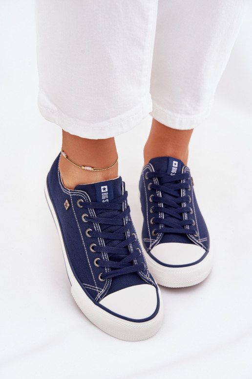 Dunkelblaue Freizeitschuhe Big Star DD274A235