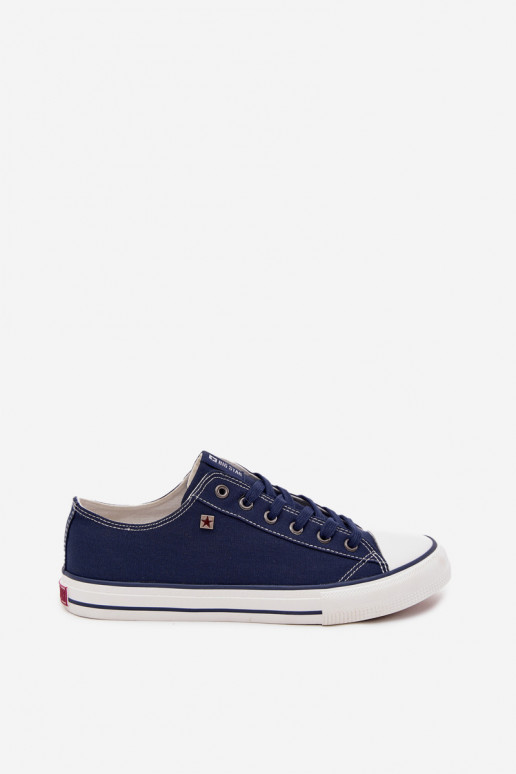 Dunkelblaue Herren Freizeitschuhe Big Star DD174503