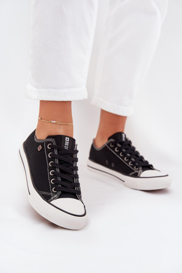 Schwarze Freizeitschuhe Big Star DD274A236 2