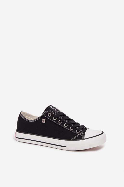 Schwarze Freizeitschuhe Big Star DD274A236