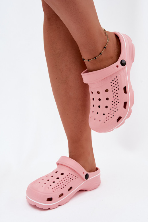 Rosa leichte Clogs Merritt