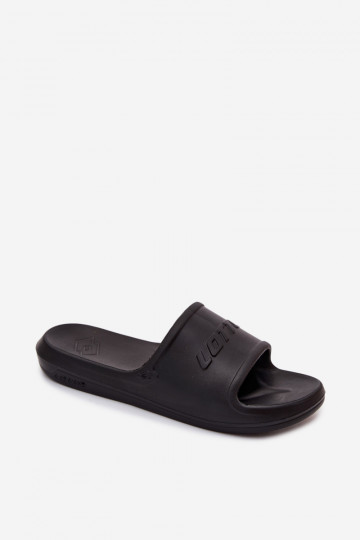 Herren leichte schwarze Slipper Lotto 2400521U SPLISH OC