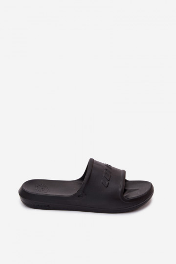 Herren leichte schwarze Slipper Lotto 2400521U SPLISH OC 2