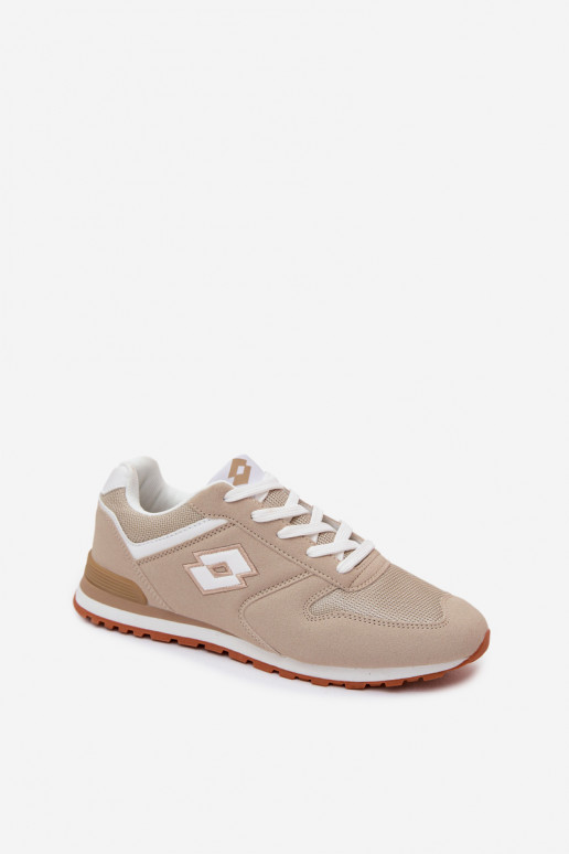 Damen sandfarbene Sneakers LOTTO 2401850U EPICAN