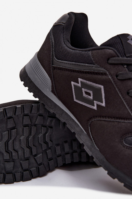 Herren schwarze Sneakers LOTTO 2401850U EPICAM