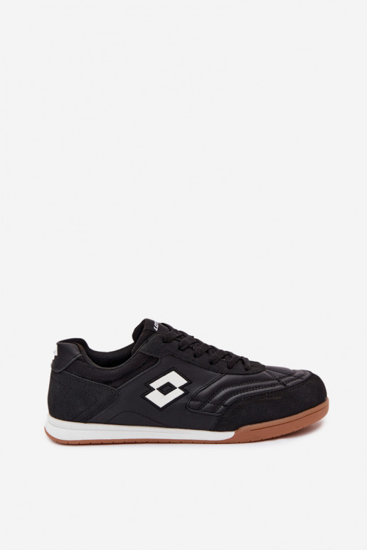 Unisex schwarze Sneakers LOTTO 2401610U ATIBA