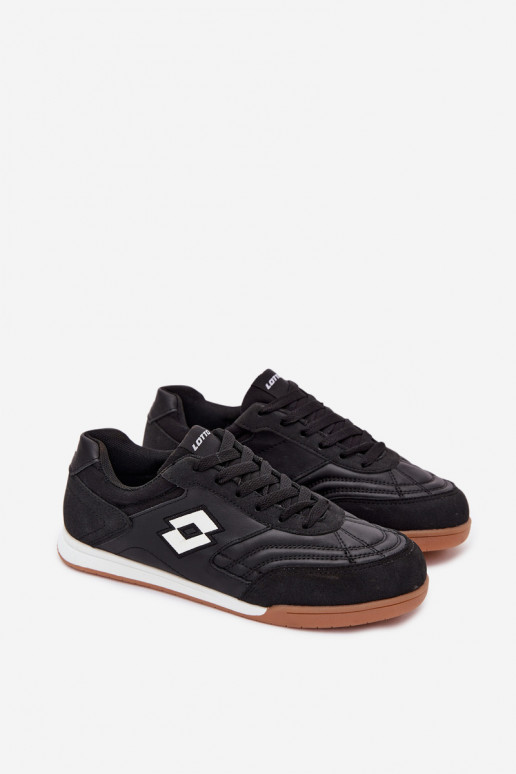 Unisex schwarze Sneakers LOTTO 2401610U ATIBA