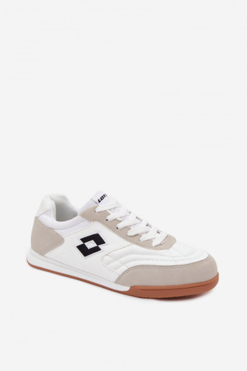 Unisex weiße Sneakers LOTTO 2401610U ATIBA
