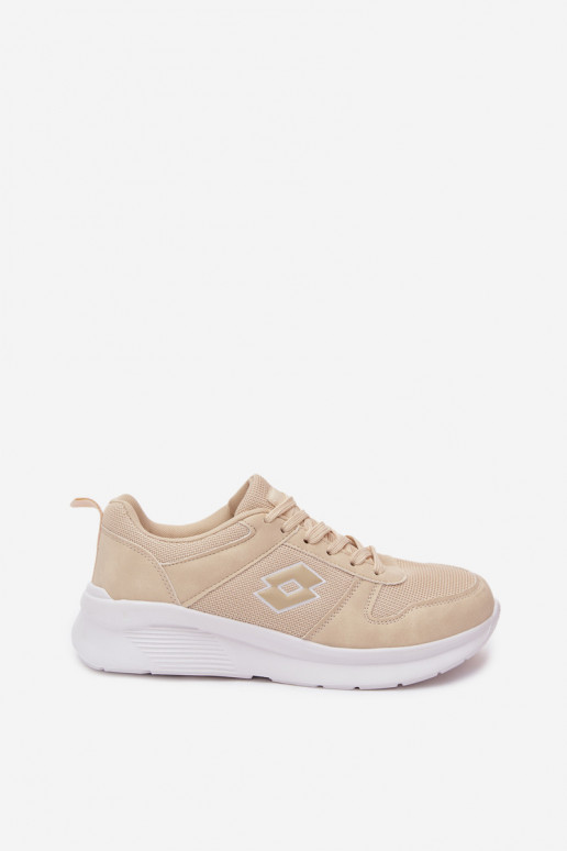 Damen sandfarbene Sportschuhe LOTTO 2401650U SOBRIO