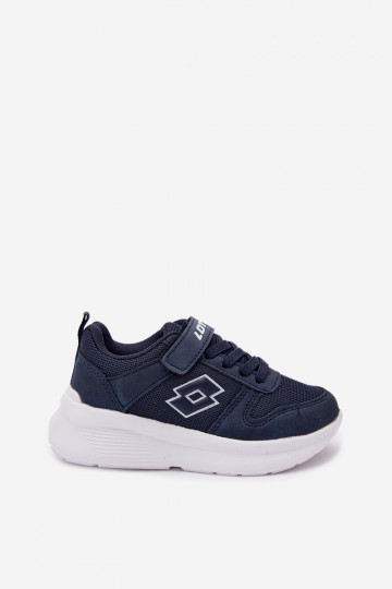 Kinder Sneakers mit Klettverschluss LOTTO SOBRIO 2601570K dunkelblau 2
