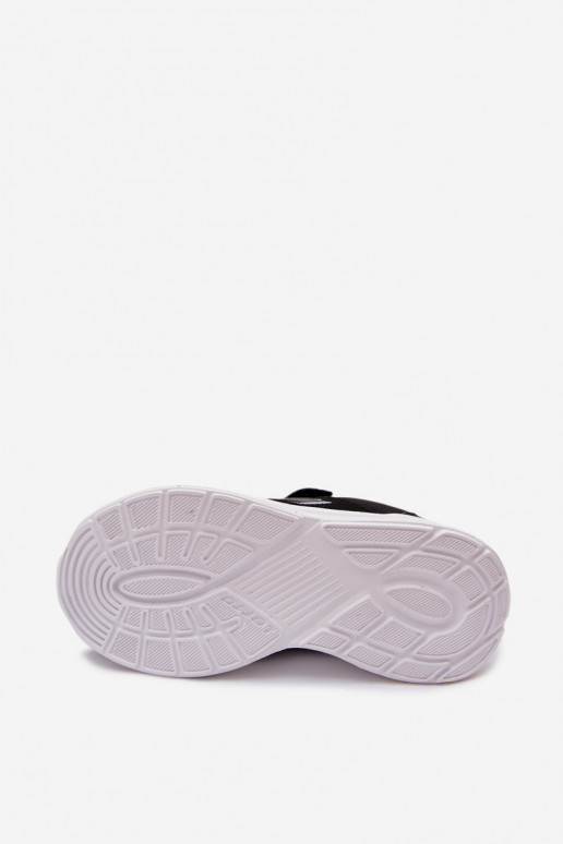 Kinder Sneakers mit Klettverschluss LOTTO SOBRIO 2601570K schwarz