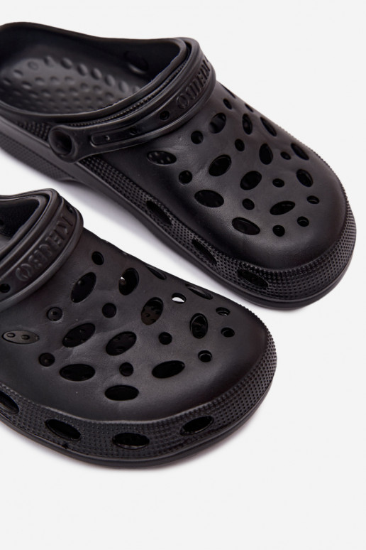 Leichte schwarze Clogs für Herren Thistle