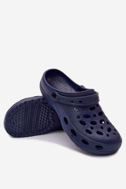 Leichte dunkelblaue Clogs für Herren Thistle