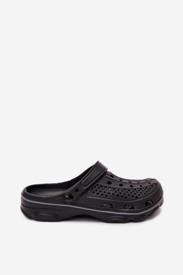 Leichte schwarze Clogs für Herren Landry 2