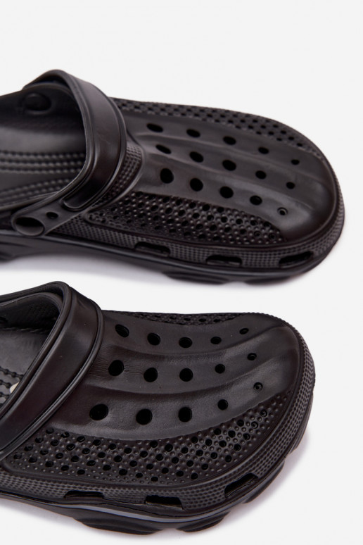 Leichte schwarze Clogs für Herren Landry