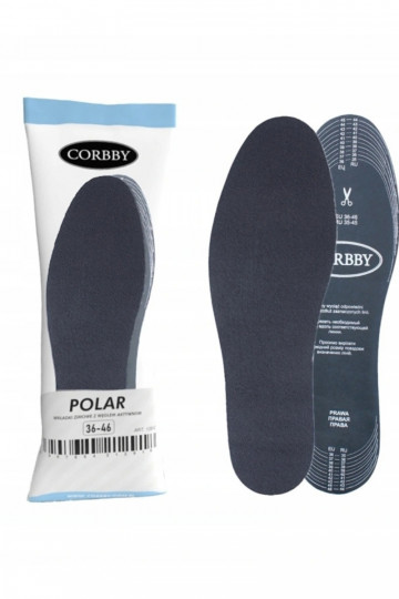 Corbby POLAR beheizte Einlegesohlen mit Aktivkohle
