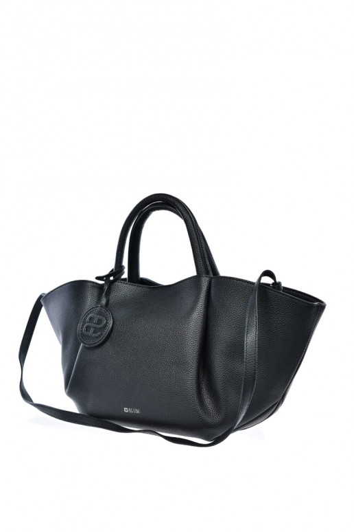 Schwarze Damenhandtasche aus Kunstleder Big Star SS574003