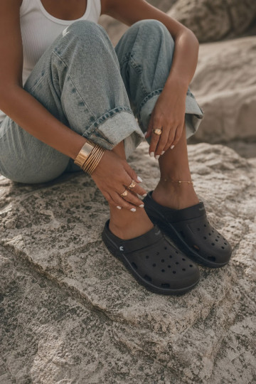 Leichte schwarze Clogs für Damen Parker 2