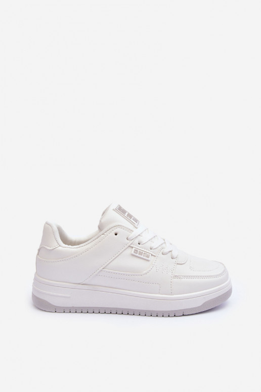 Damen Sportschuhe Big Star MM274354 in weißer Farbe
