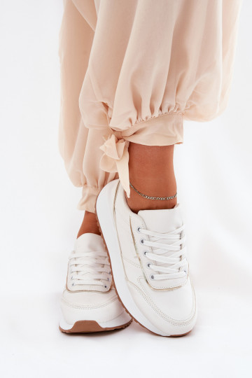 Damen-Sneaker mit Plattform in weiß Nevliese 2