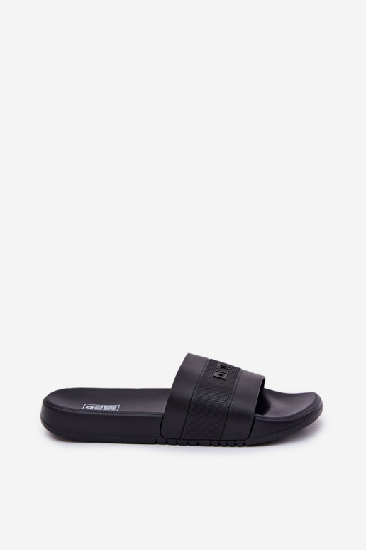 Herrenpantoffeln in Schwarz Big Star RR174A046