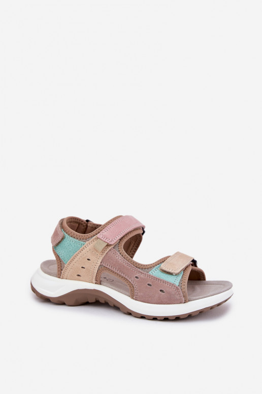 sportliche Damensandalen in Sand McKeylor 95347
