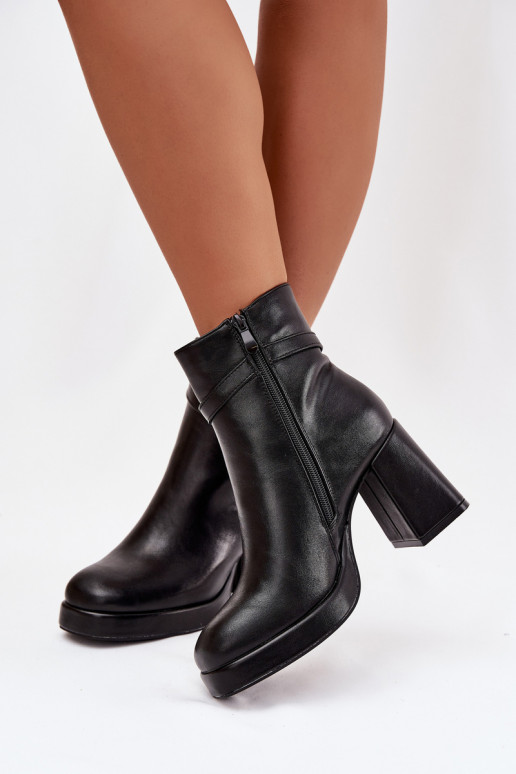 sich Zuarm laufen Damenstiefel mit verzierten Absätzen schZuarze Farbe Giordina