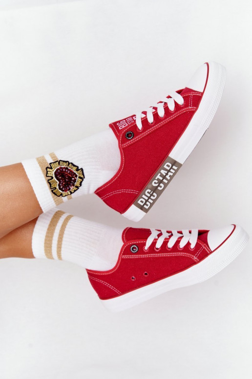 Damen Schuhe BIG STAR HH274115 rot