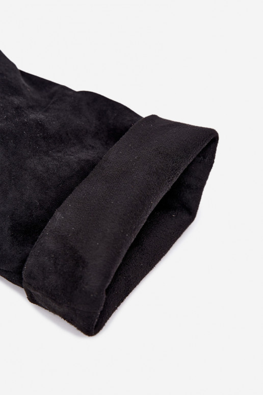 Schwarze Stiefeletten mit schmalen Absätzen Slouchy Penrose