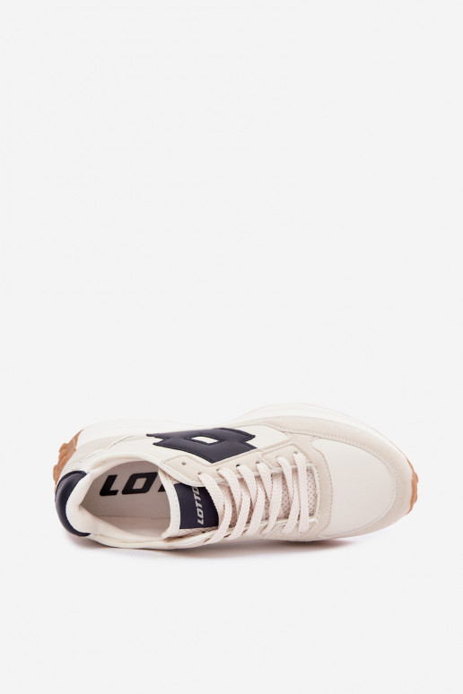 Damen-Sneaker LOTTO 2401930U CALENTO in gedämpftem Weiß