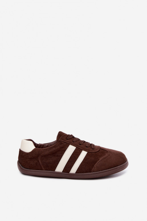 Damen Barefoot Sneaker in Schokoladenfarbe Kessy