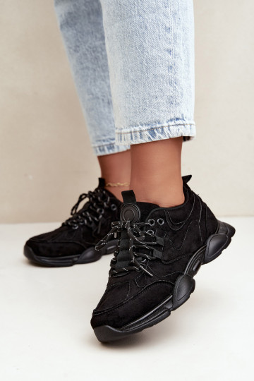 Damen Sneaker in schwarzer Farbe Shaley 2