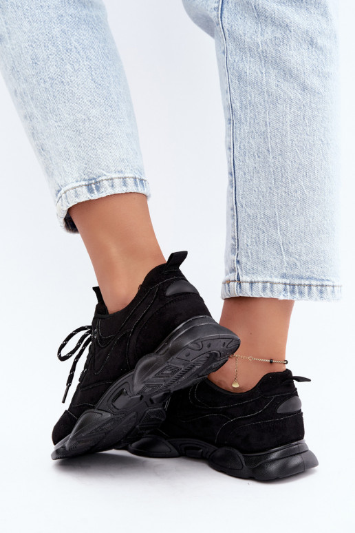Damen Sneaker in schwarzer Farbe Shaley
