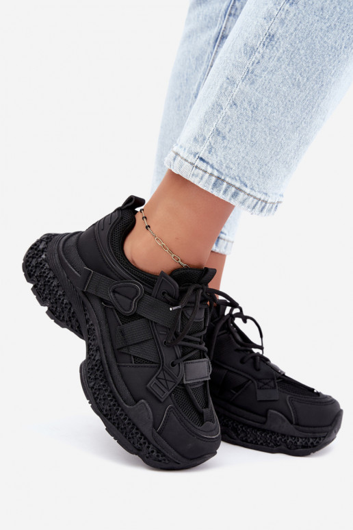 Sneaker mit Streifen in schwarzer Farbe Ellery