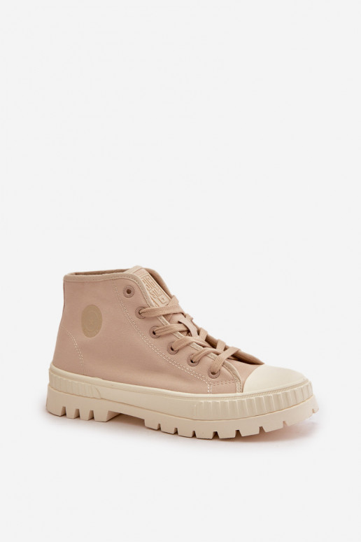Freizeitschuhe mit Schaft Big Star OO274006 in sandfarben
