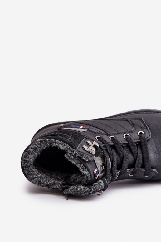 Herren isolierte Stiefel McBraun in schwarz
