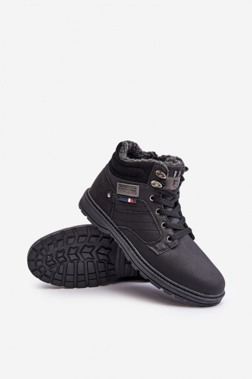 Herren isolierte Stiefel McBraun in schwarz
