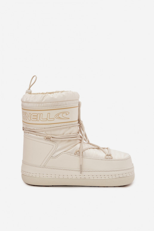 Damen Schneestiefel mit stilvollen Details O'NEILL LISA INOMEN HIGH 90253012.99Z in weiß