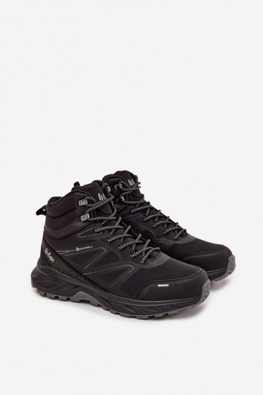Damen isolierte Wanderschuhe Lee Cooper LCJ-25-01-3710 in schwarz