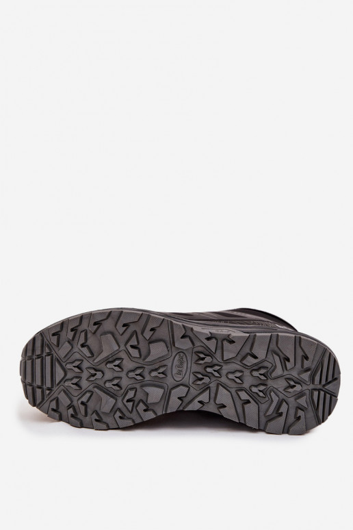 Damen isolierte Wanderschuhe Lee Cooper LCJ-25-01-3710 in schwarz