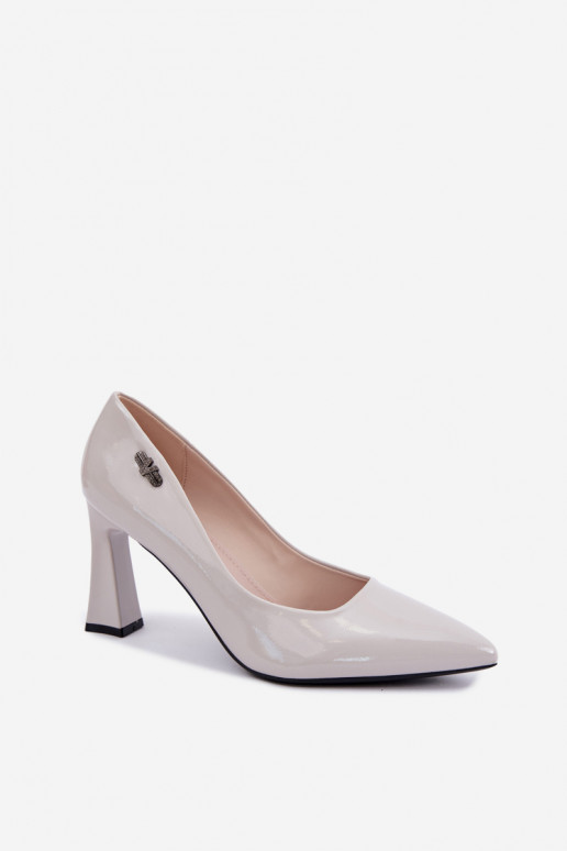 Vinceza 62328 graue lackierte Schuhe