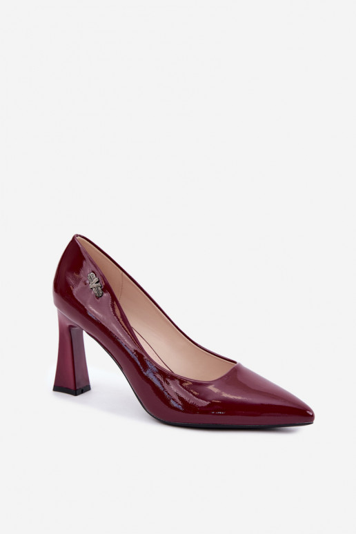 Vinceza 62328 bordeaux lackierte Schuhe