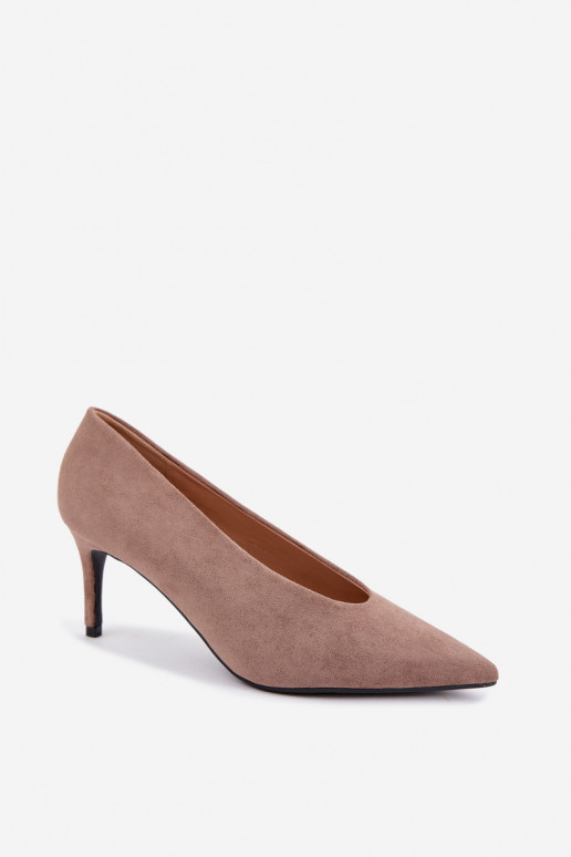 Damen Schuhe aus Wildleder in Sand Brenya
