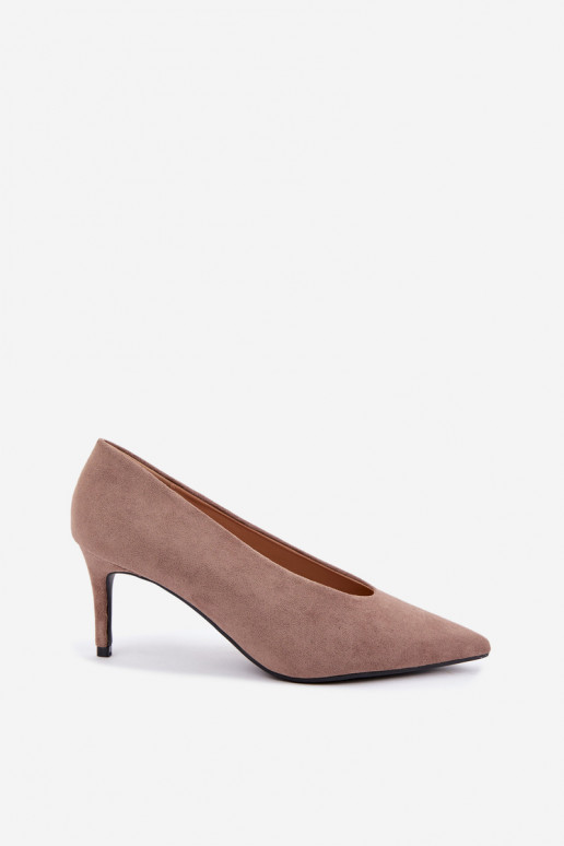 Damen Schuhe aus Wildleder in Sand Brenya