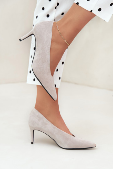 Damen Schuhe aus Wildleder in Grau Brenya